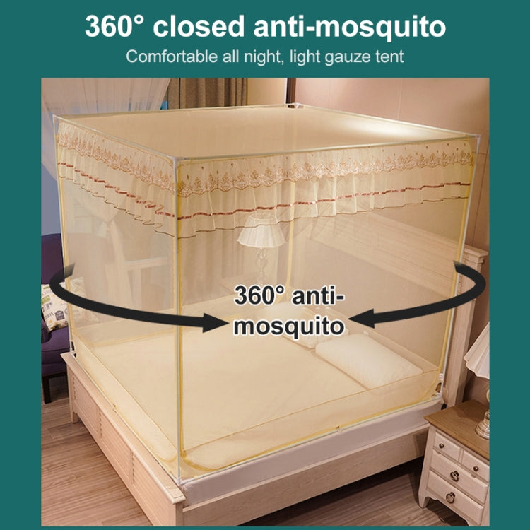 Household Free Installation Thickened Encryption Dustproof Mosquito Net, 150x200 cm Bed Back, 180x200 cm Bed Back, 180x220 cm Bed Back, 200x220 cm Bed Back
