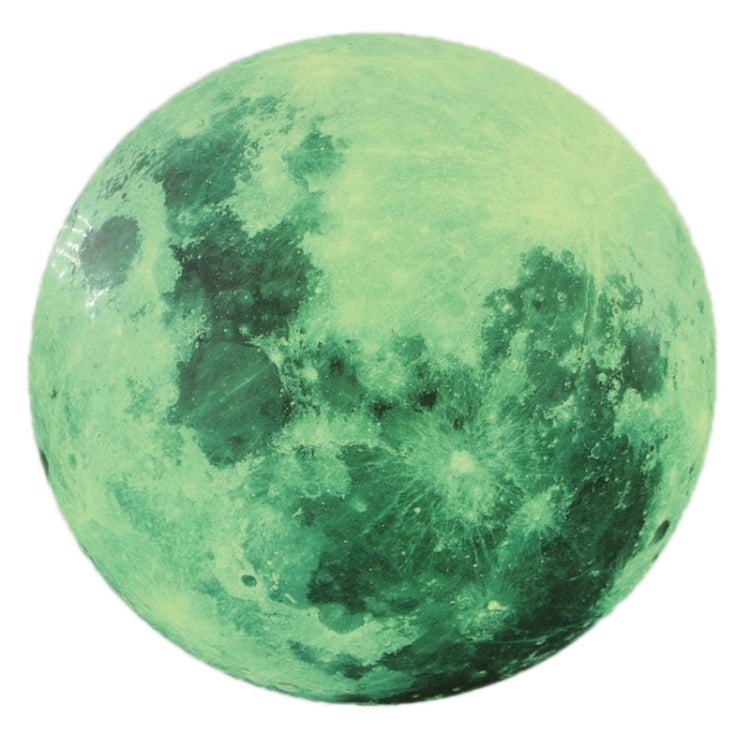 AFG33003 Home Decoration Luminous Stars Moon PVC Stickers, Specification:Green Moon 12cm, 30cm Pink Moon, 20cm Pink Moon, 10cm Pink Moon, 30cm Blue Moon, 20cm Blue Moon, 30cm Green Moon, 20cm Green Moon