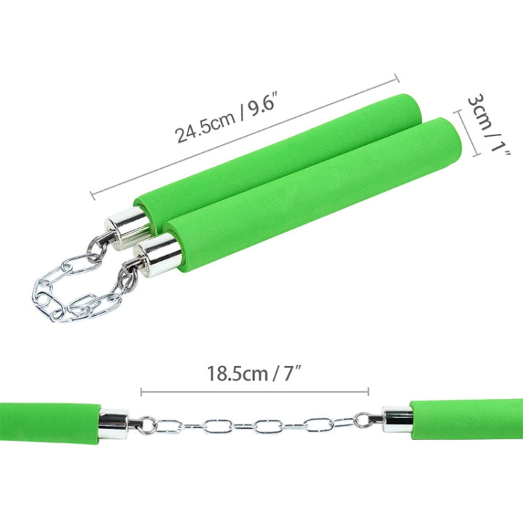 Sponge Nunchaku for Children and Beginners, Red Sponge Nunchaku, Blue Sponge Nunchaku, Yellow Sponge Nunchaku