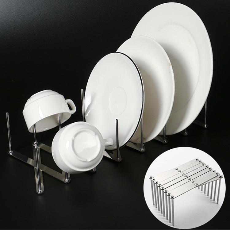 Retractable Storage Rack Kitchen Foldable Multifunctional Steam Rack Stainless Steel Kitchen Utensil Rack, Stainless Steel Rack