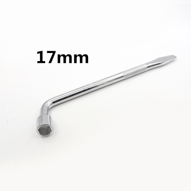 L-Type Car Tire Removal Tool Tire Wrench Socket Wrench, 17mm, 19mm, 21mm, 22mm, 23mm, 24mm