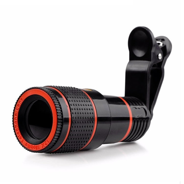 12X Telephoto Telescope Camera Zoom Mobile Phone External Lens