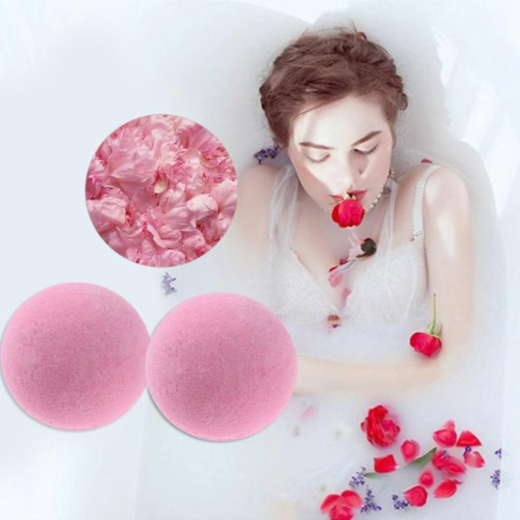 3 PCS 10g Natural Bubble Shower Bombs Ball Bath Salt Body Essential Oil Bath Ball, Green, Blue, Purple, Red, Yellow, Pink