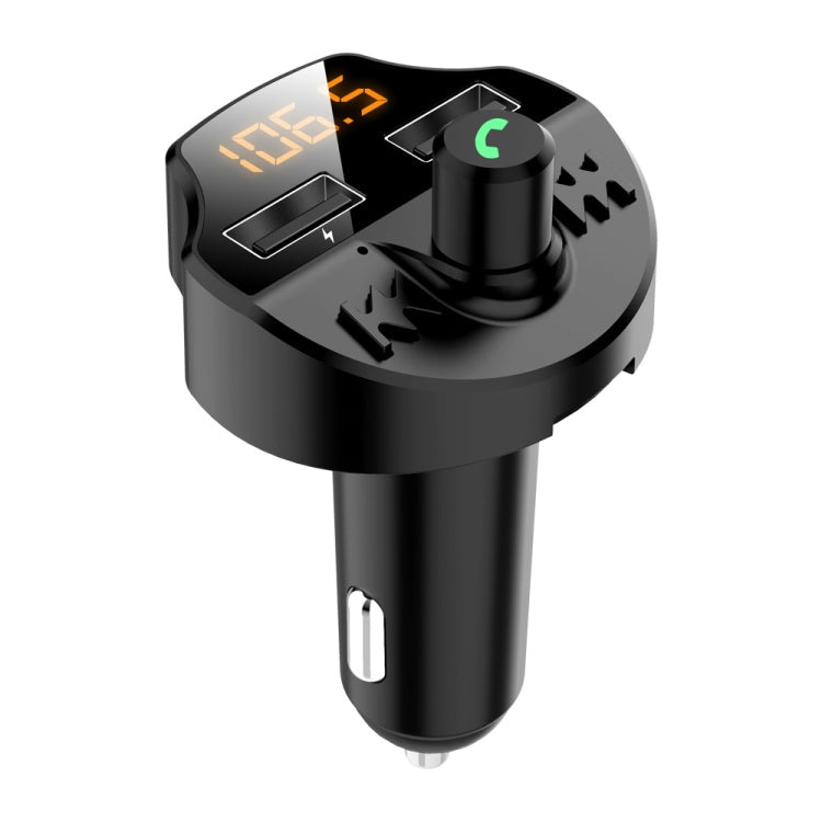 T66 Car Bluetooth Car Charger Cigarette Lighter MP3 Player Hands-Free Car FM Transmitter, T66
