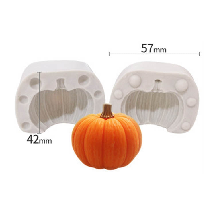 Halloween Three-Dimensional Pumpkin Cake DIY Scented Candle Silicone Mold, SW-36, SW-37, SW-45, SW-46, SW-47, ZW-57, ZW-109