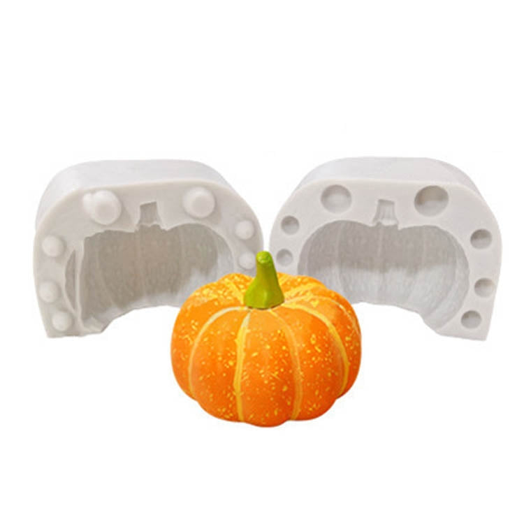 Halloween Three-Dimensional Pumpkin Cake DIY Scented Candle Silicone Mold, SW-36, SW-37, SW-45, SW-46, SW-47, ZW-57, ZW-109