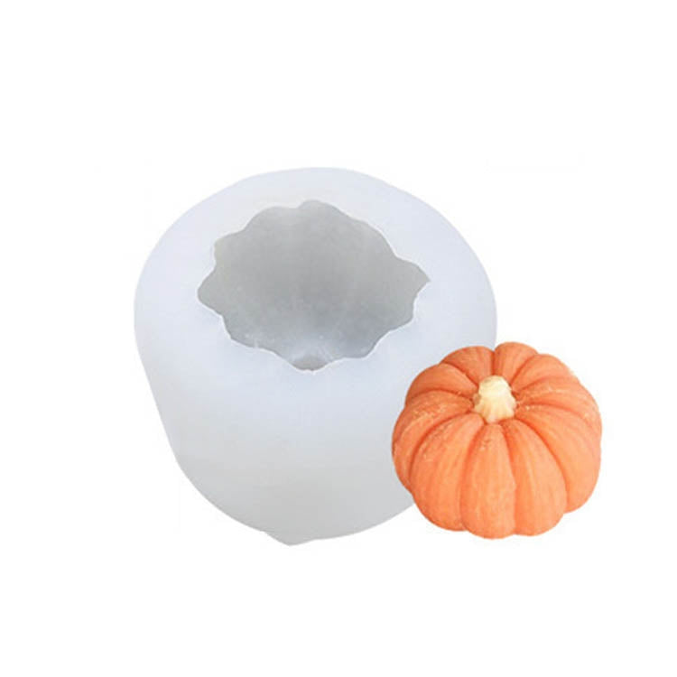 Halloween Three-Dimensional Pumpkin Cake DIY Scented Candle Silicone Mold, SW-36, SW-37, SW-45, SW-46, SW-47, ZW-57, ZW-109