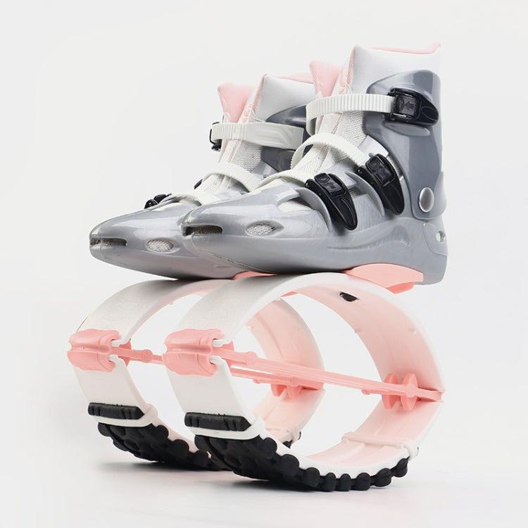 Jumping Shoes Bounce Shoes Indoor Sports Rebound Shoes, 33/35  (Pink White), 33/35 (Green And White), 36/38  (Green And White), 36/38 (Orange Black), 36/38  (Green And Black), 36/38  (Pink White), 39/41  (Pink White), 39/41  (Green And White)...