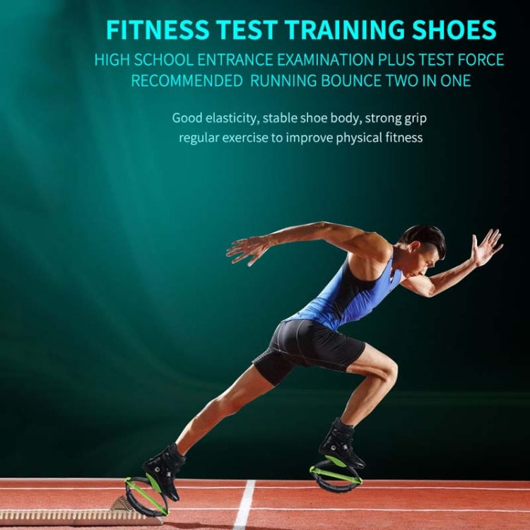 Jumping Shoes Bounce Shoes Indoor Sports Rebound Shoes, 33/35  (Pink White), 33/35 (Green And White), 36/38  (Green And White), 36/38 (Orange Black), 36/38  (Green And Black), 36/38  (Pink White), 39/41  (Pink White), 39/41  (Green And White)...