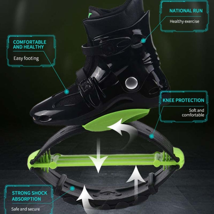 Jumping Shoes Bounce Shoes Indoor Sports Rebound Shoes, 33/35  (Pink White), 33/35 (Green And White), 36/38  (Green And White), 36/38 (Orange Black), 36/38  (Green And Black), 36/38  (Pink White), 39/41  (Pink White), 39/41  (Green And White)...