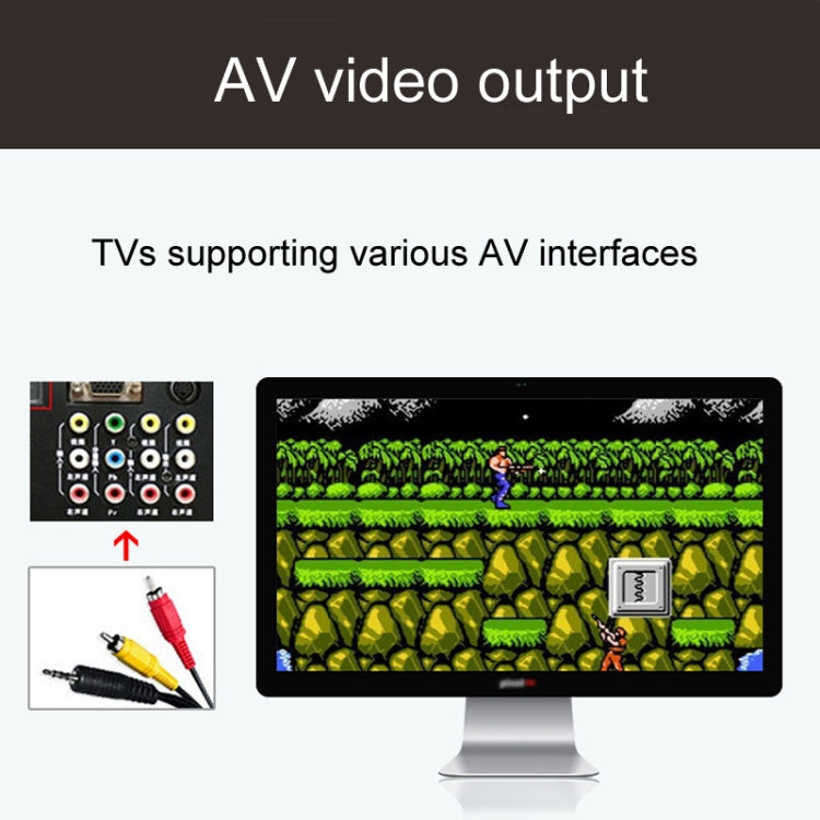 SFC620 Mini 8-Bit TV Game Console Built-In 620 Games, Supports AV Output, SFC620 (US Plug)