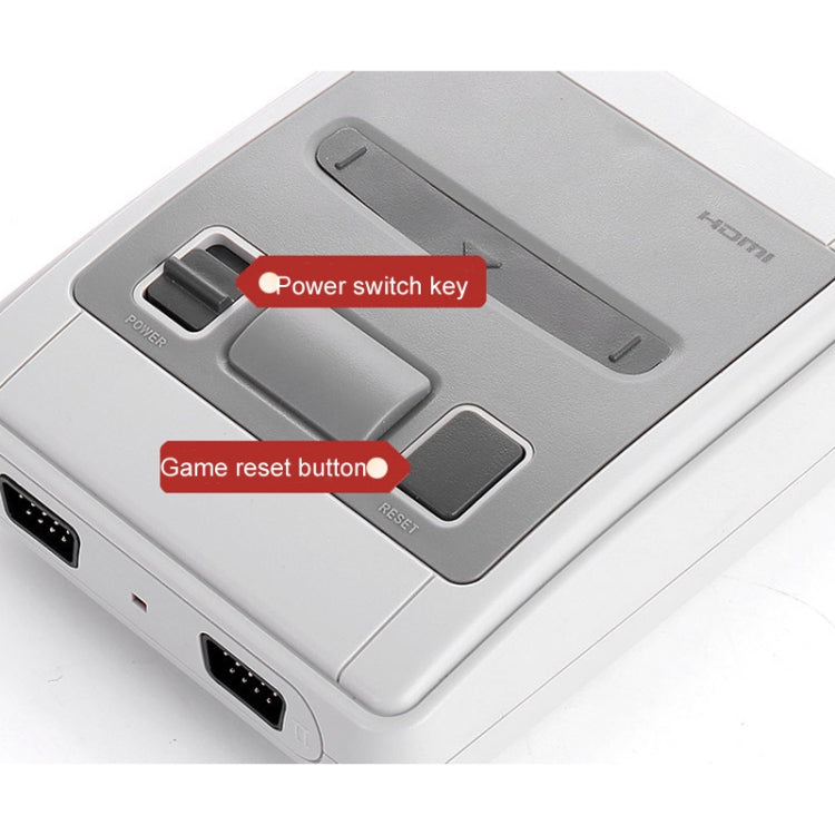 SFC620 Mini 8-Bit TV Game Console Built-In 620 Games, Supports AV Output, SFC620 (US Plug)