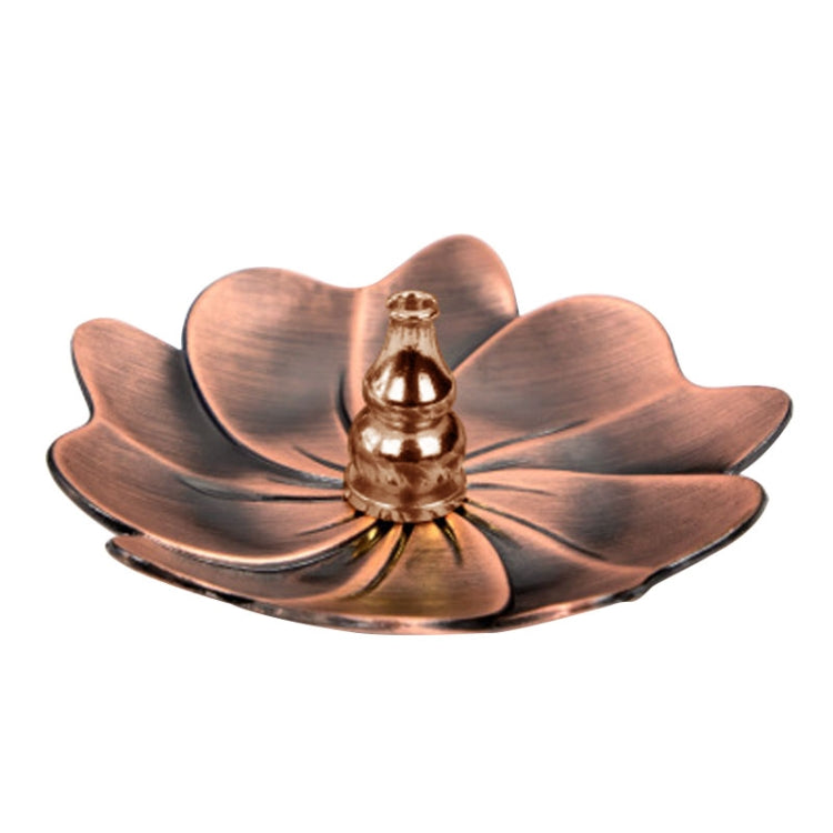 Household Bedroom Alloy sandalwood Furnace Creative Antique Line Incense Burner Incense Holder, Drop Shape, Gourd