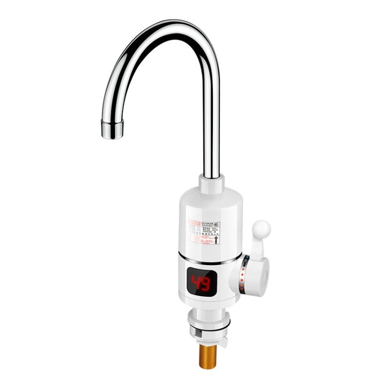Digital Display Electric Heating Faucet Instant Hot Water Heater EU Plug, Digital Display Horizontal Tube, Digital Display Elbow, Digital Horizontal Tube With Leakage Protection, Digital Elbow With Leakage Protection, Lamp Display Elbow...