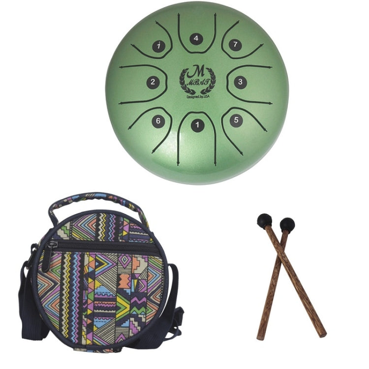 MEIBEITE 5.5-Inch C-Tune Sanskrit Drum Steel Tongue Empty  Worry-Free Drum, MEIBEITE Black, MEIBEITE Golden, MEIBEITE Purple, MEIBEITE Blue, MEIBEITE Green, MEIBEITE White, MEIBEITE Red