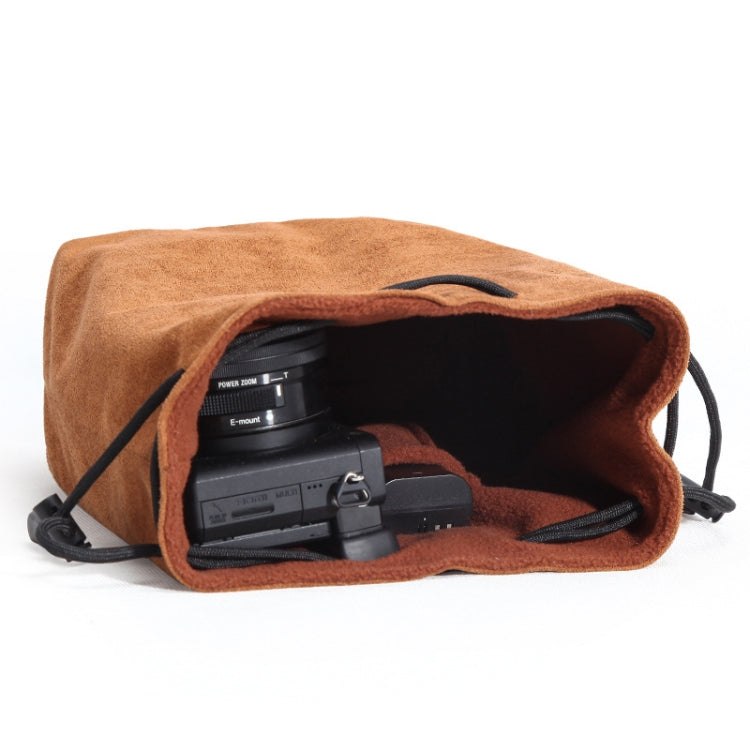 S.C.COTTON Liner Shockproof Digital Protection Portable SLR Lens Bag Micro Single Camera Bag, Square Khaki L, Square Blue L, Square Gray L, Square Brown L, Square Black L, Square Khaki M, Square Blue M, Square Gray M, Square Brown M, Square Black M...