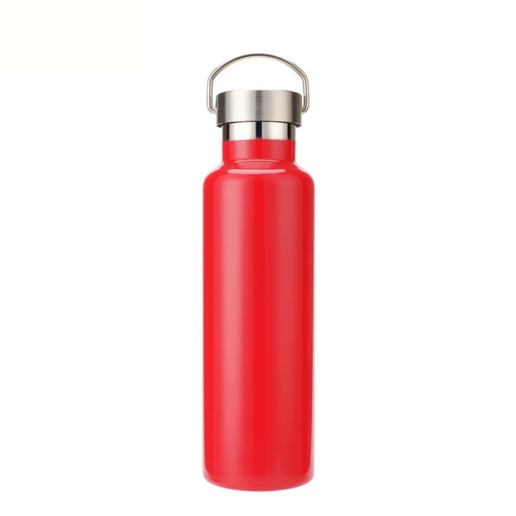 304 Vacuum Stainless Steel Vacuum Flask Double-Layer Large-Capacity Outdoor Water Bottle Mountaineering Sports Bottle, 500ml, 600ml, 750ml, 1000ml