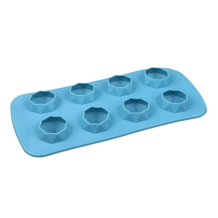 2 PCS Creative Silicone Ice Tray Mold 8 Continuous Mould Home-Made DIY Ice Tray Box, Style:, Brick  (Blue), Brick (Candy Color), Brick  (Jelly), Heart-shaped(Candy Effect), Heart-shaped(Jelly Effect), Five-star (Candy Effect)...