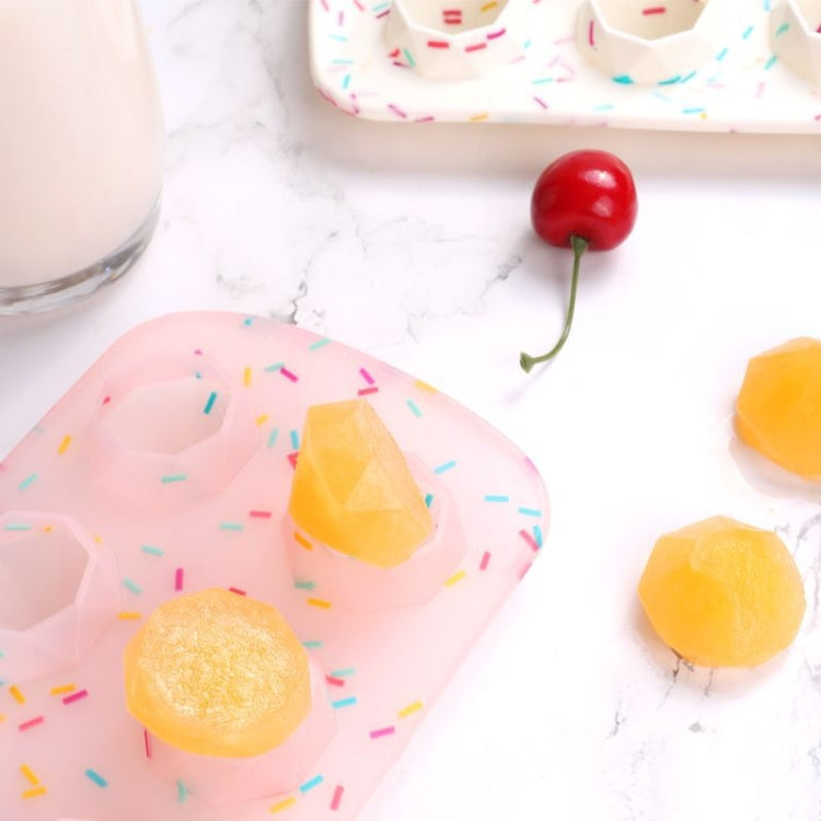 2 PCS Creative Silicone Ice Tray Mold 8 Continuous Mould Home-Made DIY Ice Tray Box, Style:, Brick  (Blue), Brick (Candy Color), Brick  (Jelly), Heart-shaped(Candy Effect), Heart-shaped(Jelly Effect), Five-star (Candy Effect)...