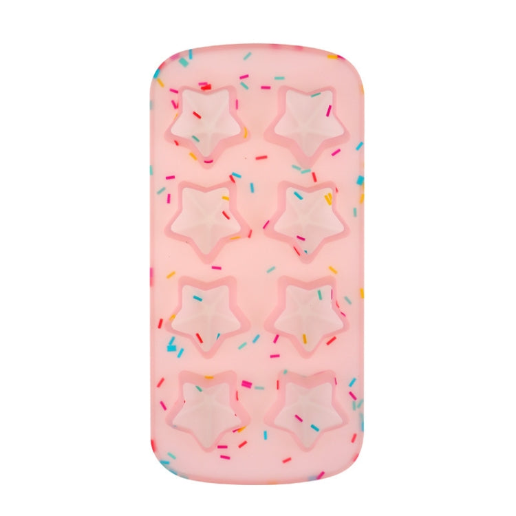 2 PCS Creative Silicone Ice Tray Mold 8 Continuous Mould Home-Made DIY Ice Tray Box, Style:, Brick  (Blue), Brick (Candy Color), Brick  (Jelly), Heart-shaped(Candy Effect), Heart-shaped(Jelly Effect), Five-star (Candy Effect)...