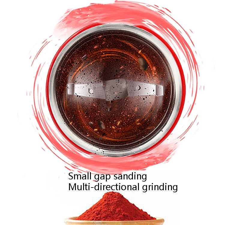 Electric Small Grinder Household Seasoning Miscellaneous Grains Chinese Medicine Coffee Grinder, 220V EU Plug (White), 220V EU Plug (Black), 220V UK Plug (White), 220V UK Plug (Black), 110V US Plug (White), 110V US Plug (Black)