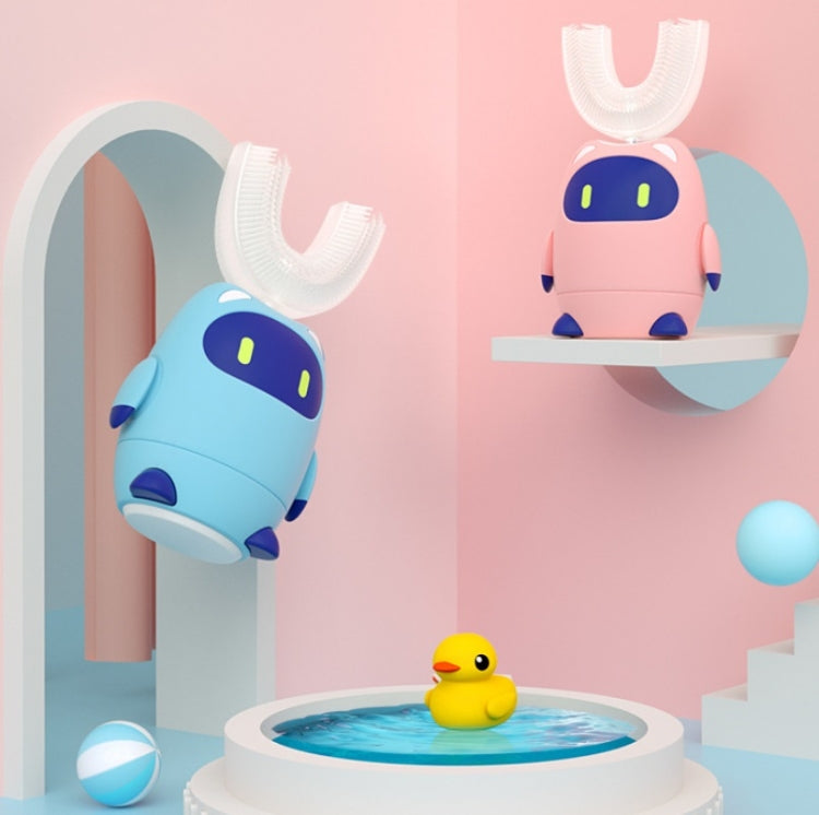 Lanbeibei Children U-Shaped Automatic Electric Toothbrush, 2-6 Years Old Plus Version (Blue), 6-12 Years Old Plus Version (Blue), 2-6 Years Old Home Version (Blue), 6-12 Years Old Home Version (Blue), 2-6 Years Old Plus Version (Pink)...