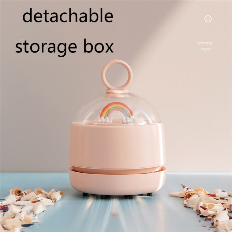 X1 Mini USB Handheld Wireless Desktop Vacuum Cleaner, White, Pink, Green