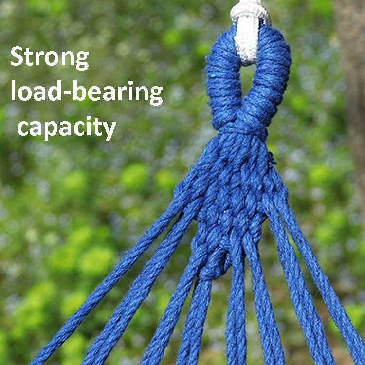 Thick Canvas Hammock Field Rollover Prevention Outdoor  Hammock Swing, 260x80 No Stick Single (Red Stripe), 260x80  Non-stick Single (Blue Stripes ), 260x100 No Stick (Red Stripes), 260x100 No Stick (Blue Stripes), 260x150 No Stick (Red Stripes）...