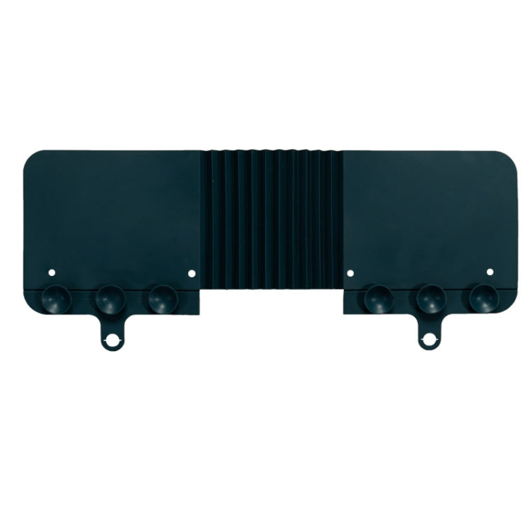 2 PCS Sink Foldable Flaps Kitchen Suction Cup Splash-Proof Flaps, Pink, White, Navy Blue