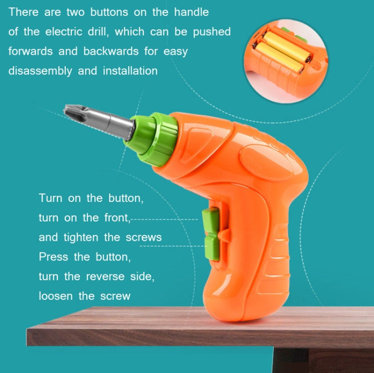 Children Screw-Tightening Electric Drill Toy Manual Assembly Toolbox, Style:, 2D Plane + Manual Drill (188 PCS), 2D Plane + Electric Drill (189 PCS), 3D + Manual Drill (275 PCS), 3D + Electric Drill (276 PCS), 3D + Electric Drill (316 PCS)...