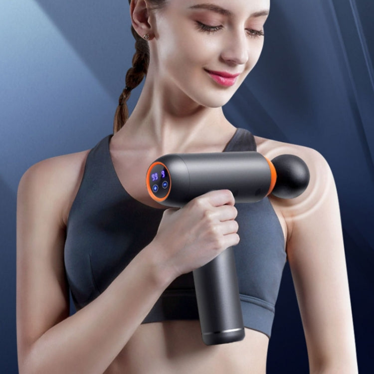 Muscles Relax Massager Fitness Equipment Fascia Gun, Professional Model (Black), Storage Model (Black), Flagship Model (6 Gears Gray), Flagship Upgrade (6 Gears Gray)