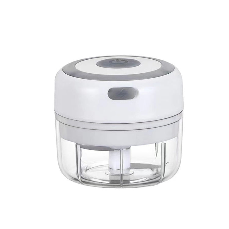 ZM-14 Household Mini Wireless Electric Garlic Masher, White 100ml, Green 100ml, Pink 100ml, High Cup White 250ml, High Cup Green 250ml, High Cup Pink 250ml, White Glass 300ml, Green Glass 300ml, Pink Glass 300ml, White High Cup 250ml + Small Cup 100ml...