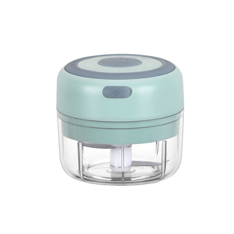 ZM-14 Household Mini Wireless Electric Garlic Masher, White 100ml, Green 100ml, Pink 100ml, High Cup White 250ml, High Cup Green 250ml, High Cup Pink 250ml, White Glass 300ml, Green Glass 300ml, Pink Glass 300ml, White High Cup 250ml + Small Cup 100ml...
