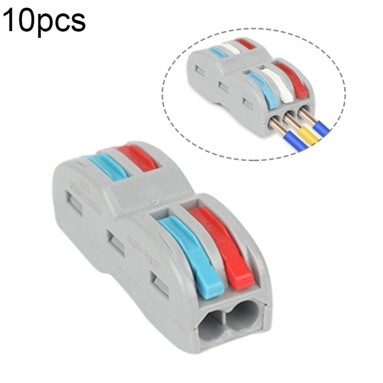 SPL-2 2 In 3 Out Colorful Quick Line Terminal Multi-Function Dismantling Wire Connection Terminal, SPL-2 2 In 3 Out, SPL-3 3 In 3 Out, SPL-42 2 In 4 Out, SPL-62 2 In 6 Out, SPL-63 3 In 6 Out, SPL-93 3 In 9 Out, LT-624 2 In 4 Out, LT-626 2 In 6 Out...