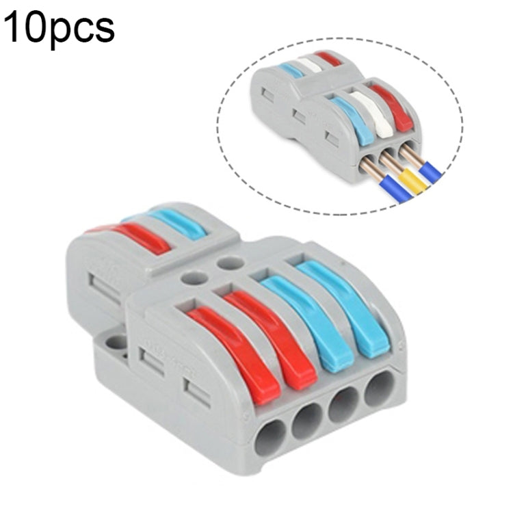 SPL-2 2 In 3 Out Colorful Quick Line Terminal Multi-Function Dismantling Wire Connection Terminal, SPL-2 2 In 3 Out, SPL-3 3 In 3 Out, SPL-42 2 In 4 Out, SPL-62 2 In 6 Out, SPL-63 3 In 6 Out, SPL-93 3 In 9 Out, LT-624 2 In 4 Out, LT-626 2 In 6 Out...