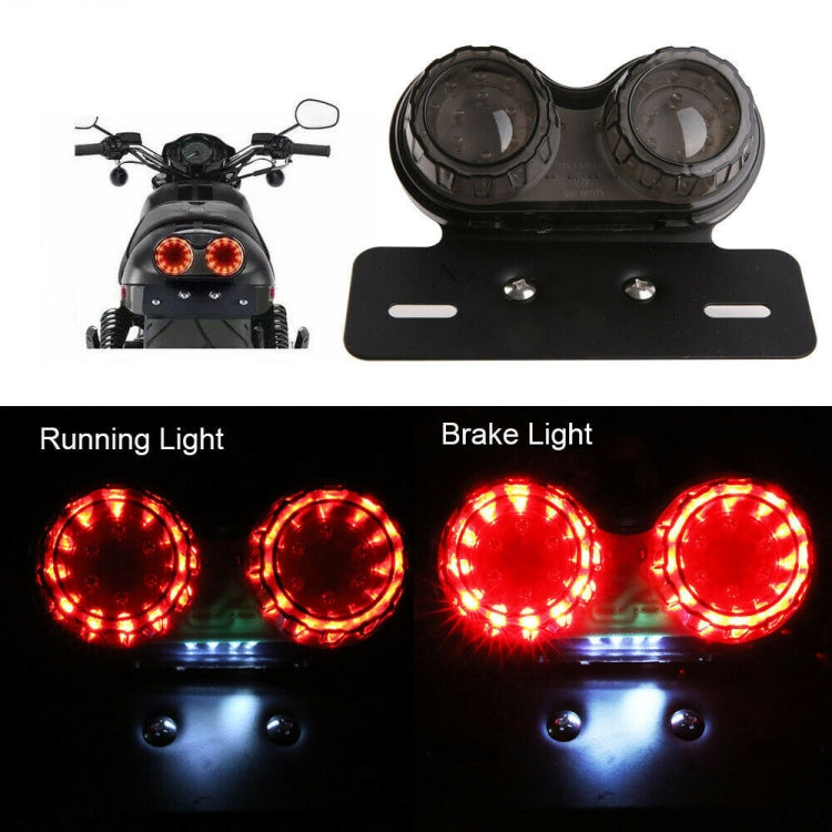Motorcycle Modified Retro LED Integrated Rear Taillight Brake Light, Rear Taillight Brake Light
