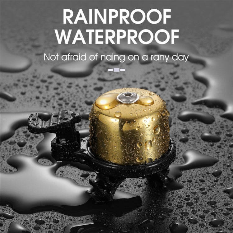 WEST BIKING YP0706048 Bicycle Copper Bell Mountain Bike Mini  Bell, West Biking Bicycle Bell(Black), West Biking Bicycle Bell(Golden)