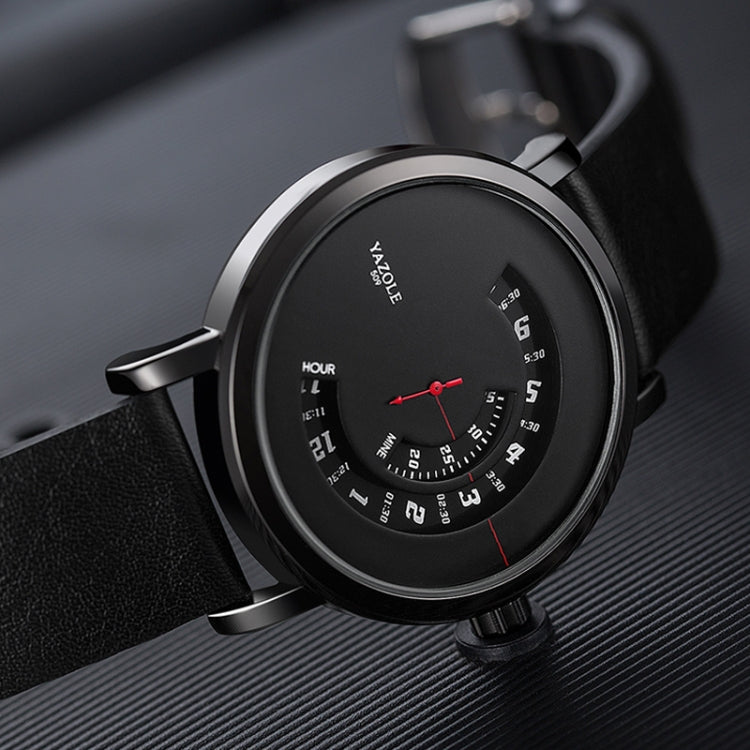 YAZOLE Turntable Men Quartz Watch, 509 Black Tray Black Belt, 509 Black Tray Brown Belt, 510 Black Tray Black Belt, 510 Black Tray Brown Belt, 511 Black Tray Black Belt, 511 Black Tray Brown Belt, 518 Black Tray Black Belt, 518 Black Tray Brown Belt...