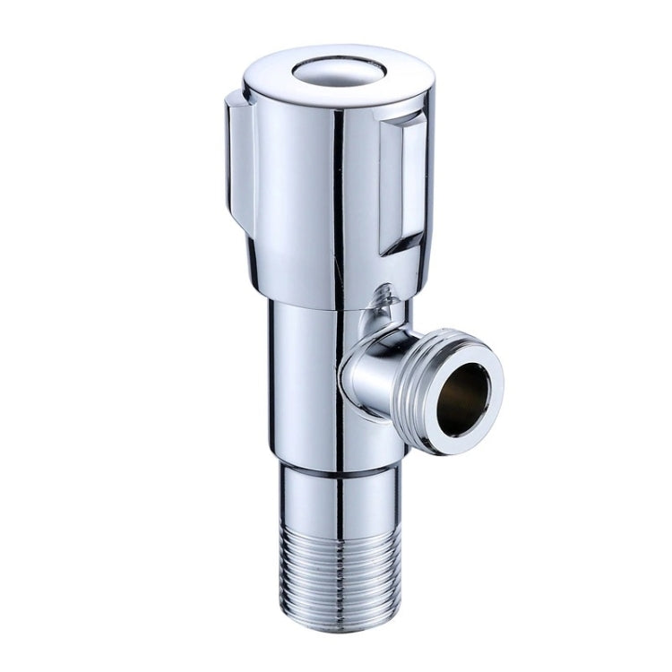 Stainless Steel Double Outlet Angle Valve Single Handle Double Control 1 In 2 Out Electroplating Wire Drawing Angle Valve, Plated, Drawing, Three Round Plated Cold Water, Three Round Plated Hot Water, Plum Wheel Plated Cold Water...