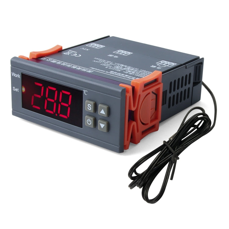MH-1210W Digital LCD Temperature Controller Thermocouple Thermostat Regulator with Sensor Termometer, Temperature Range: -50 to 110 Degrees Celsius, MH-1210W