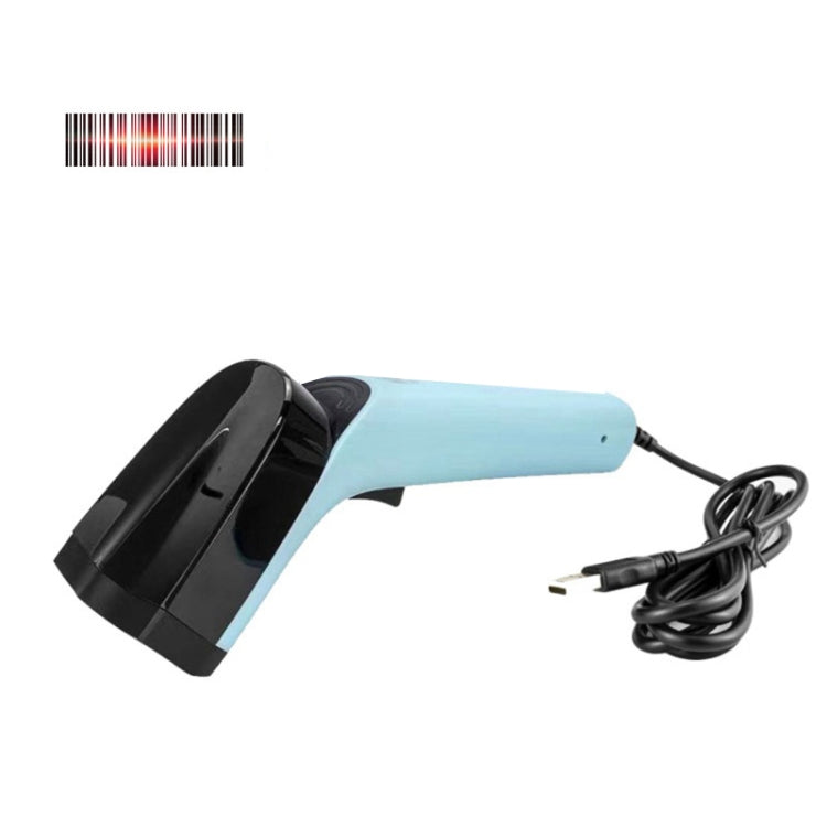 Handheld Barcode Scanner With Storage, Wired Red Light, Wireless Red Light, Wired Two-dimensional, Wireless Two-dimensional