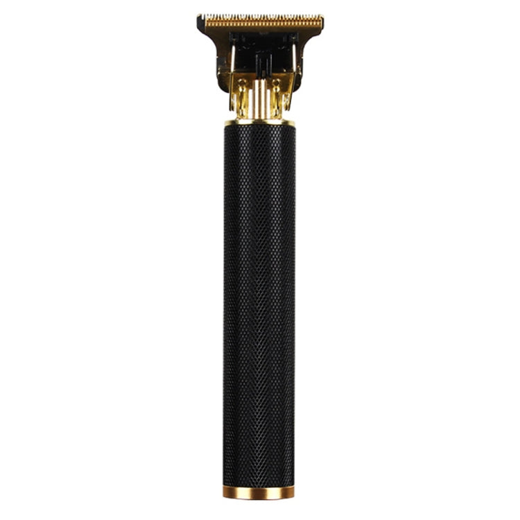 Hollow T-Shaped Steel Head Hair Trimmer USB Charging Carving Electric Hair Clipper, Steel Head (Black), Steel Head (Gold), Steel Head (Silver), Steel Head (Gradient)