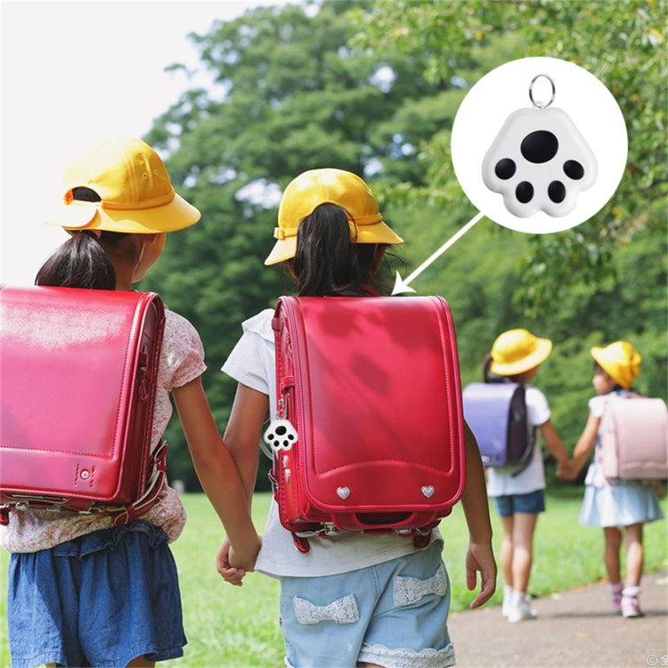 2 PCS HYC-09 Dog Paw Bluetooth Anti-Lost Device Pet Tracking Locator Keychain Smart Search Two-Way Alarm, Dog Paw Dark Gray, Dog Paw Black, Dog Paw White, Dog Paw Light Blue, Dog Paw Green, Dog Paw Pink, Dog Paw Red, Dog Paw Dark Blue