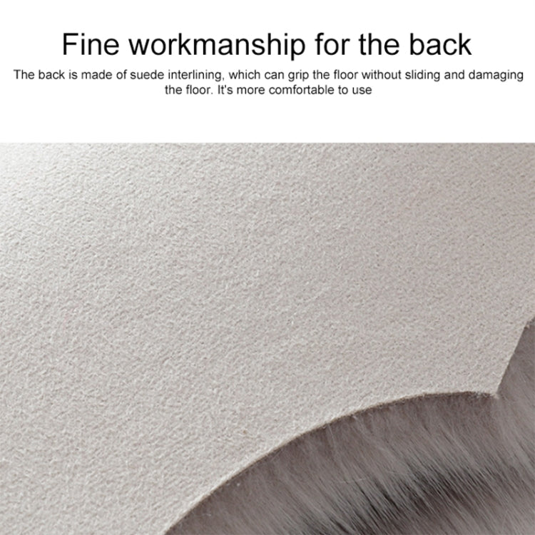 Pure Real Wool Sofa Cushion Fur Full Whole Sheepskin Carpet Window Decoration Mat, 65x110cm, 80x120cm