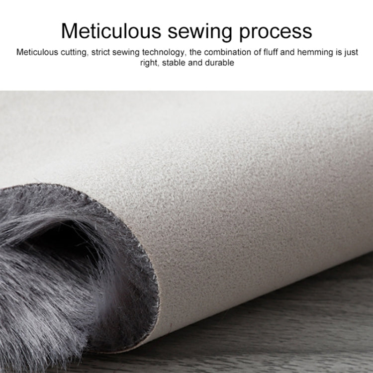 Pure Real Wool Sofa Cushion Fur Full Whole Sheepskin Carpet Window Decoration Mat, 65x110cm, 80x120cm