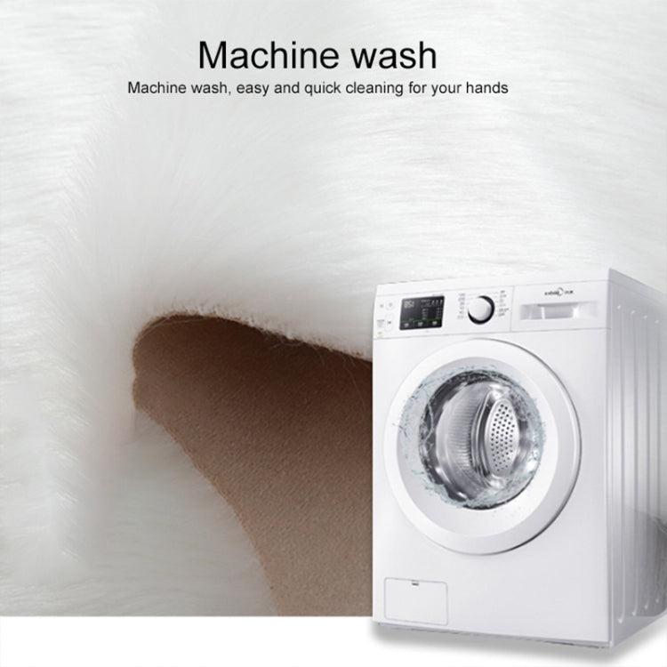 Pure Real Wool Sofa Cushion Fur Full Whole Sheepskin Carpet Window Decoration Mat, 65x110cm, 80x120cm