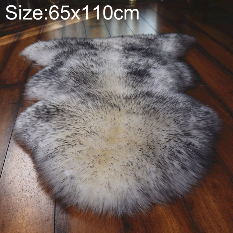 Pure Real Wool Sofa Cushion Fur Full Whole Sheepskin Carpet Window Decoration Mat, 65x110cm, 80x120cm
