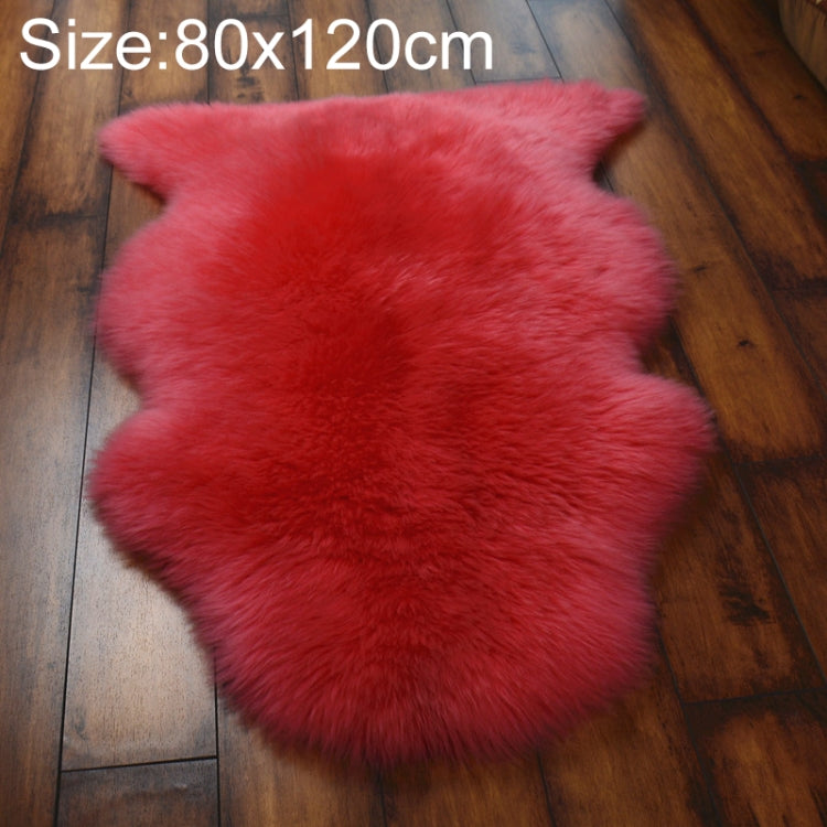 Pure Real Wool Sofa Cushion Fur Full Whole Sheepskin Carpet Window Decoration Mat, 65x110cm, 80x120cm