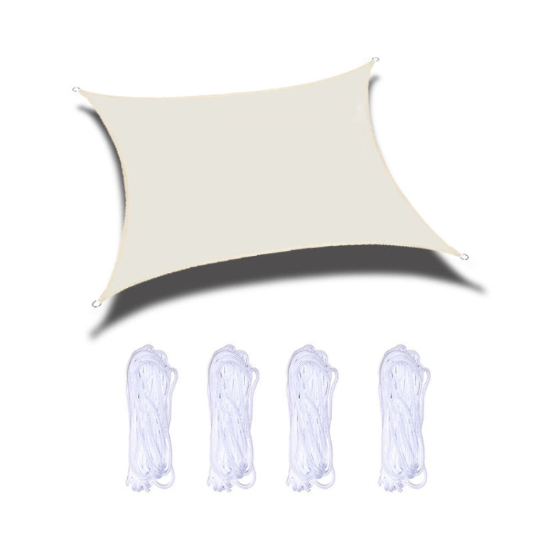 Outdoor Garden Sunshade Sail Waterproof Anti-UV Canopy, Size: 3m x 5m, 3m x 5m