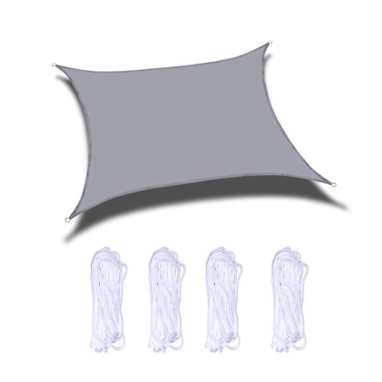 Outdoor Garden Sunshade Sail Waterproof Anti-UV Canopy, Size: 3m x 5m, 3m x 5m